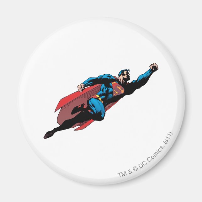 Flying to the right - Comic Magnet (Front)