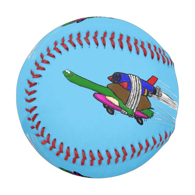 Flying tortoise baseball (Front Left)