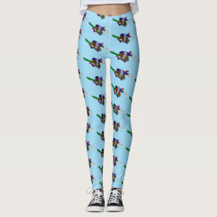 Flying tortoise leggings
