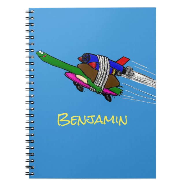 Flying tortoise notebook (Front)