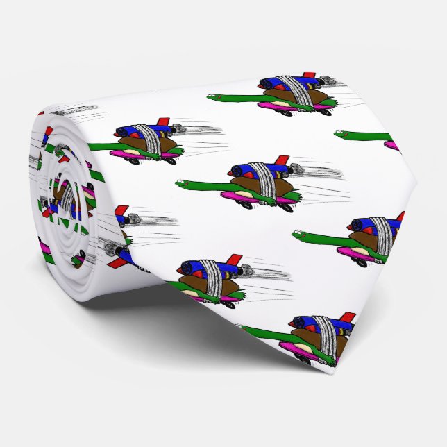 Flying tortoise tie (Rolled)