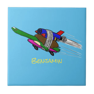 Flying tortoise tile
