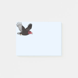Flying Turkey Vulture Post-it Notes