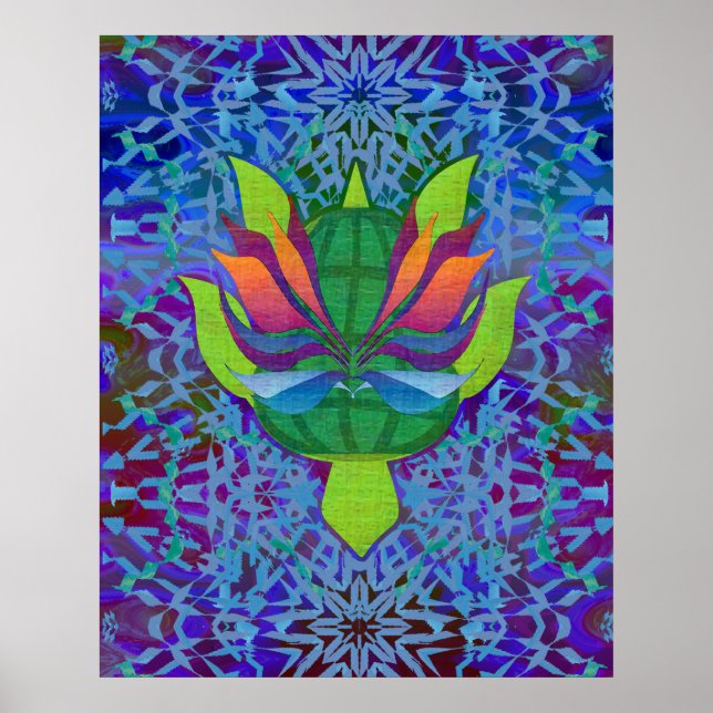 Flying Turtle Poster (Front)