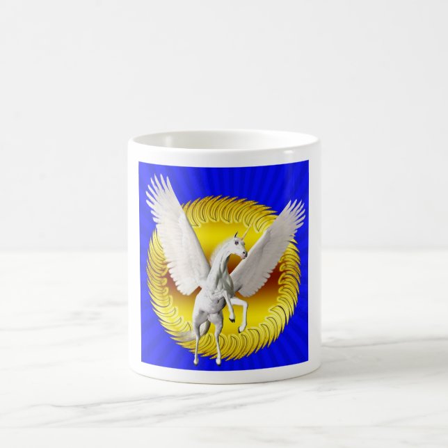 Flying Unicorn Coffee Mug (Center)