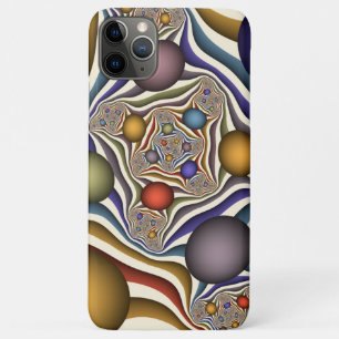 Flying Up Colourful Modern Abstract Fractal Art Case-Mate iPhone Case