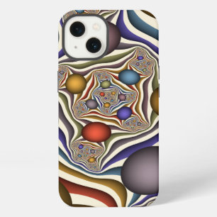 Flying Up, Colourful, Modern, Abstract Fractal Art iPhone 13 Case