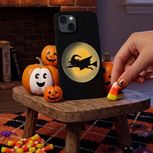 Flying Wicked Witch Silhouette Case-Mate iPhone Case (Creator Uploaded)