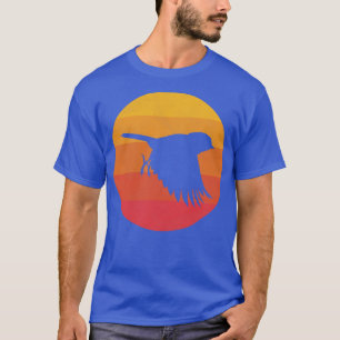 Flying Willow Tit Bird T-Shirt