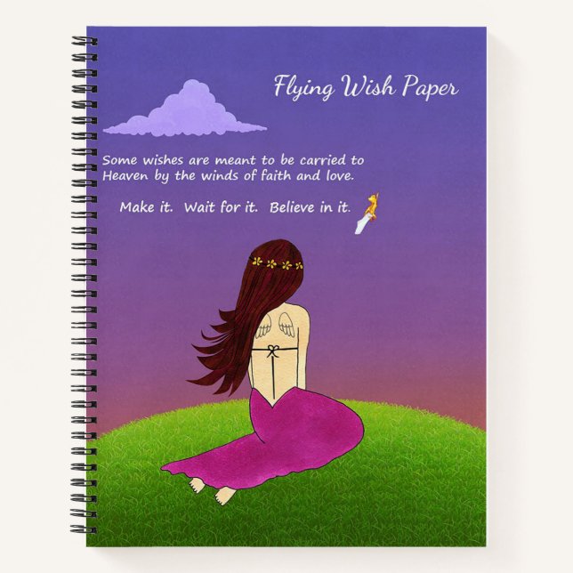 Flying Wish Paper Notebook (Front)