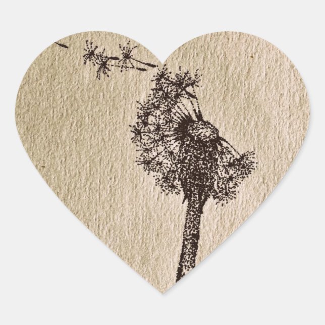 Flying Wishes Dandelion Stickers (Front)