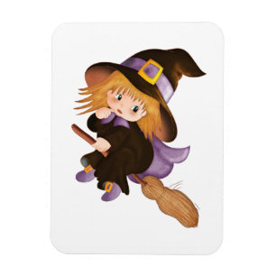 Flying Witch Magnet