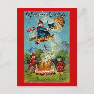 Flying Witch Postcard