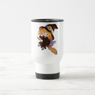 Flying Witch Travel Mug