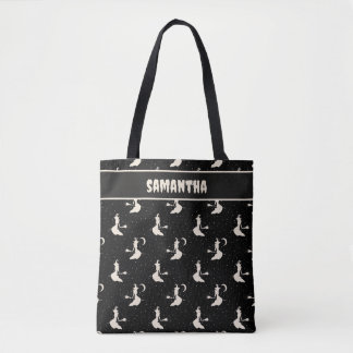 Flying Witches Halloween Tote Bag