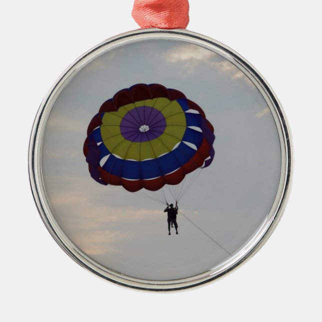 Flying with a parasail metal tree decoration (Front)