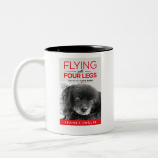 Flying with Four Legs Two-Tone Coffee Mug