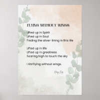 Flying Without Wings Poem Poetry Written Word