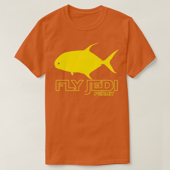 FlyJedi Permit T-Shirt (Design Front)