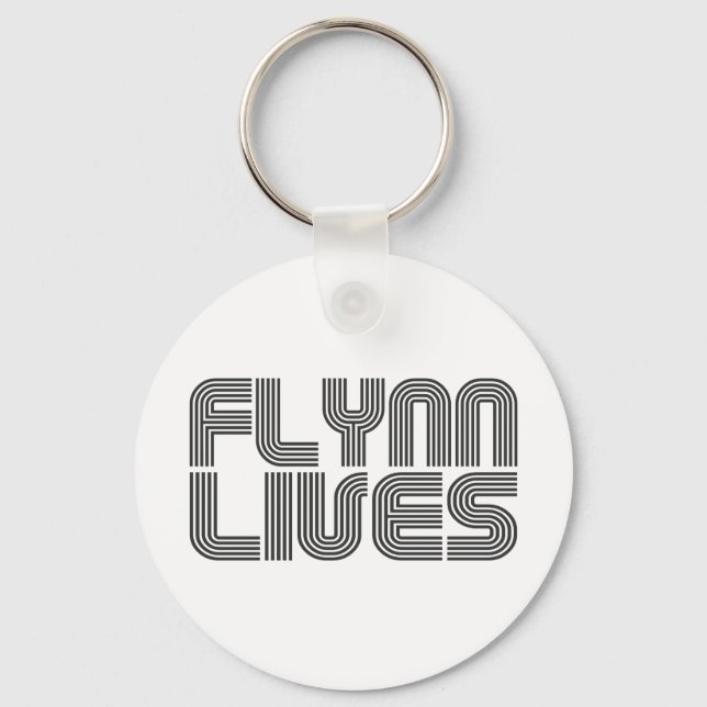 Flynn Lives Key Ring (Front)