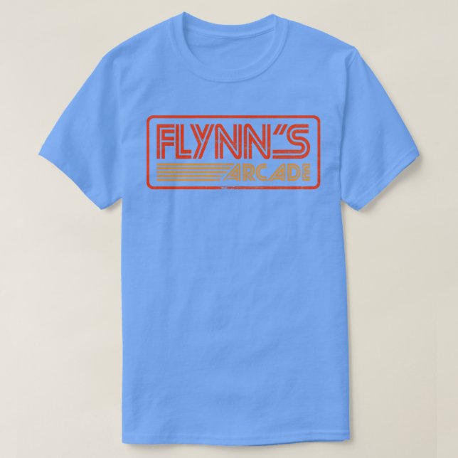 Flynns Arcade 80s Retro T-Shirt (Design Front)
