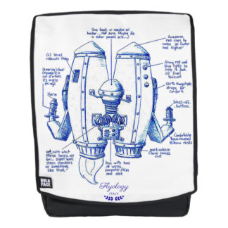 Flyology Boldface Jetpack Blueprint Backpack