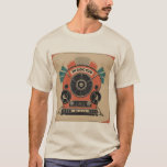 FM Radio Club - Retro Radio Art Tee<br><div class="desc">Tune into timeless vibes with this FM Radio Club t-shirt. Featuring a bold,  vintage-style radio in red with musical waves,  it’s the perfect pick for dads,  musicians,  or anyone who loves radio days and retro sound.
Occasions: Father’s Day,  birthdays,  retro parties</div>