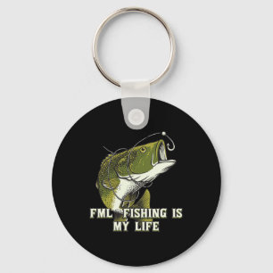 Fml Fishing Is My Life Fathers Day Hob Key Ring