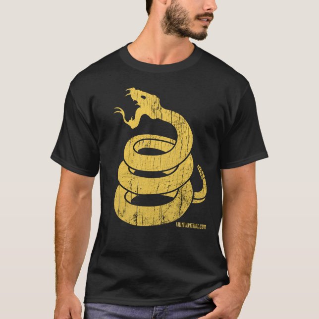 FMP Gadsden Black Tee (Front)