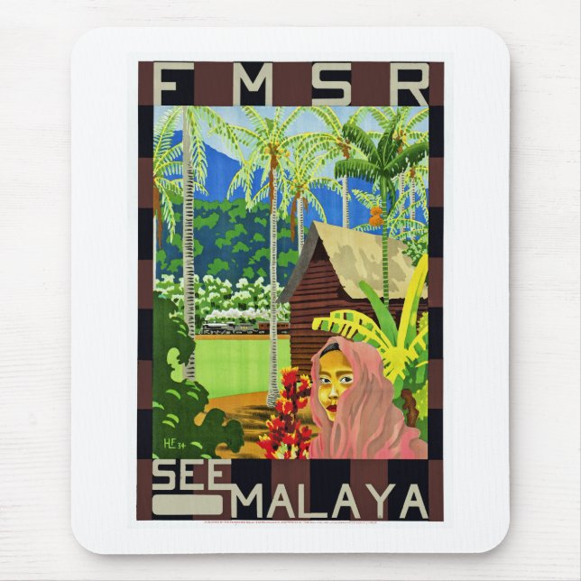 FMSR See Malaya Mouse Pad (Front)