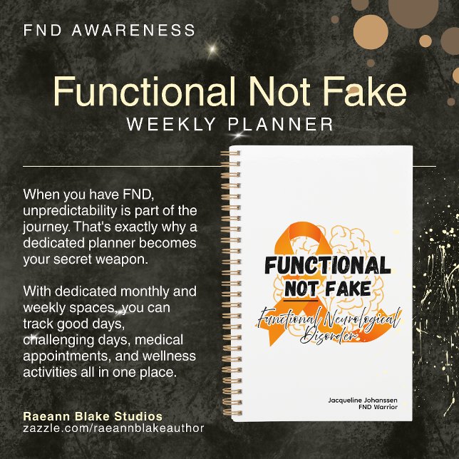 FND Awareness Functional Not Fake Personalised Planner (Creator Uploaded)