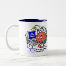 FND Signal Error Brain Funny Nervous System Humour