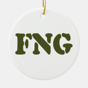 FNG CERAMIC TREE DECORATION