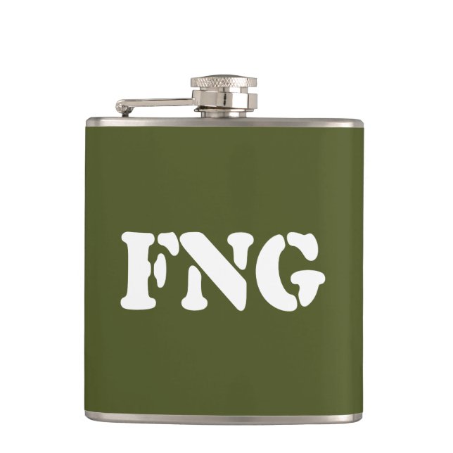 FNG HIP FLASK (Front)