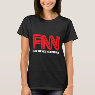 Fnn Logo Fake News Network Funny Trump T-Shirt