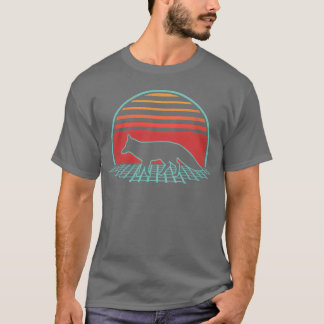 Fo 80S Style Animal girl T-Shirt