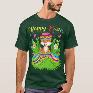 Fo Animal Lover Floral Easter Egg Funny Fo Easter T-Shirt