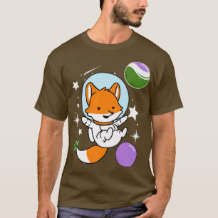 Fo Astronaut Genderqueer Pride T-Shirt