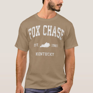 Fo Chase Kentucky Ky Vintage Athletic Sports Desig T-Shirt