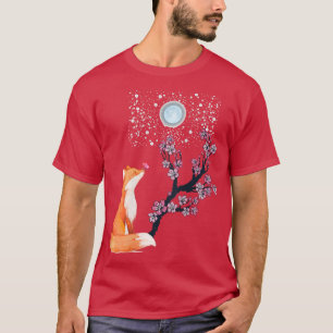 Fo Cherry Blossom Flower Japanese Sakura Trees Kaw T-Shirt