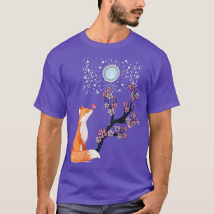 Fo Cherry Blossom Flower Japanese Sakura Trees Kaw T-Shirt