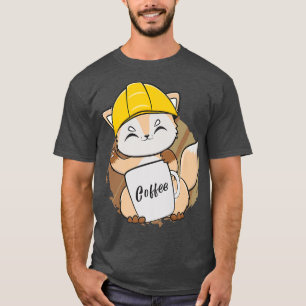 Fo Drinks Coffee For Coffee Lover And Construction T-Shirt