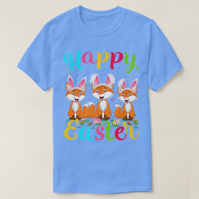 Fo Lover Funny Easter Egg Bunny Fo Happy Easter  T-Shirt (Design Front)