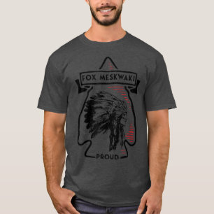 Fo Meskwaki Native American Indian Vintage Indian  T-Shirt