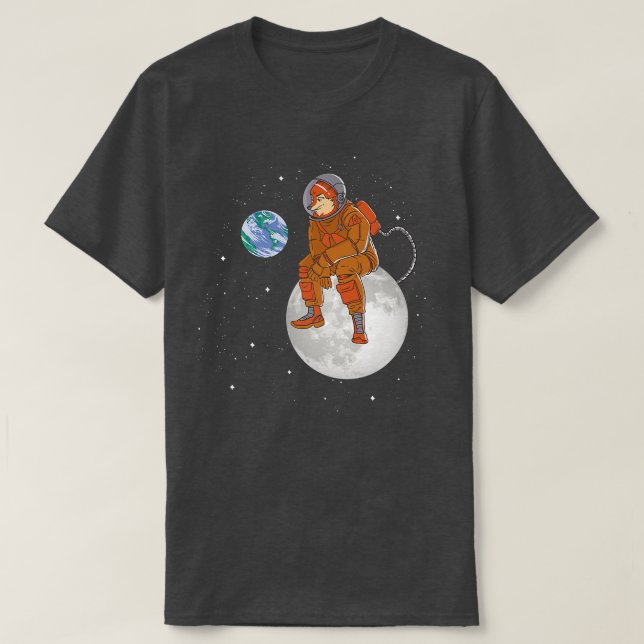 Fo Moon Earth Planets T-Shirt (Design Front)
