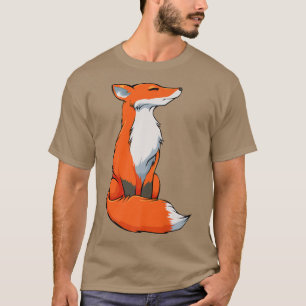 Fo Orange Wild Forest Spiritual Nature Fan Animal T-Shirt