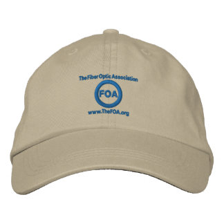 FOA logo embroidered cap