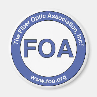 FOA logo magnet