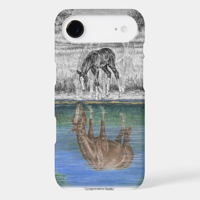 Foal Water Reflection of Horse Case-Mate Samsung Galaxy Case (Back)