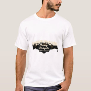 Foamy Delights Bar Pub T-Shirt Logo Design